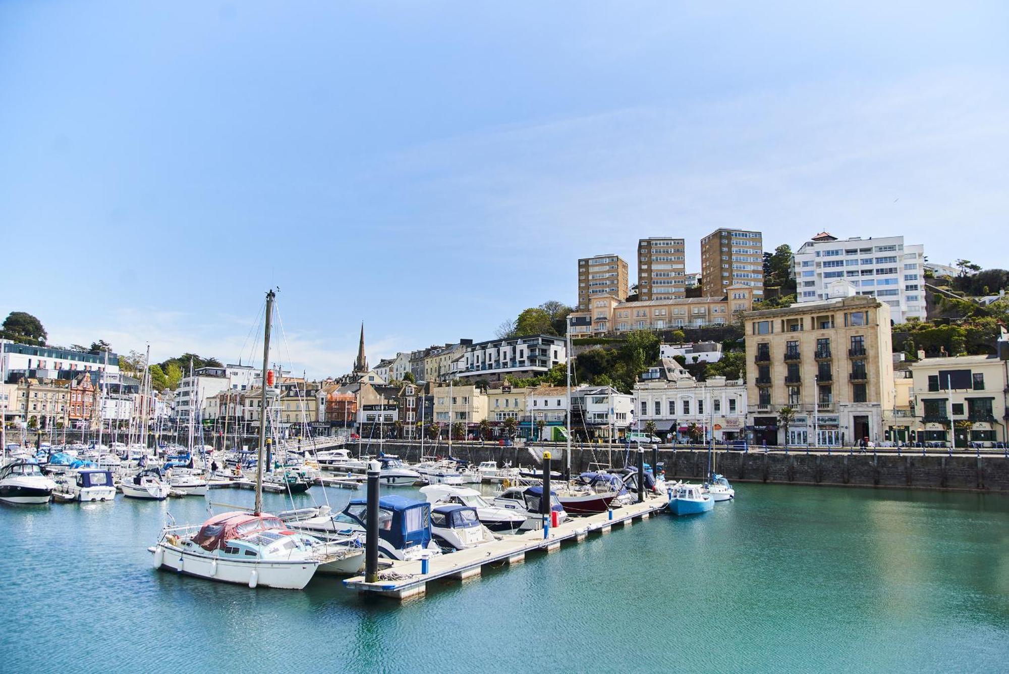 Harbour Breeze - Contemporary Waterside Bolthole On Torquay'S Iconic Marina Apartment Exterior photo